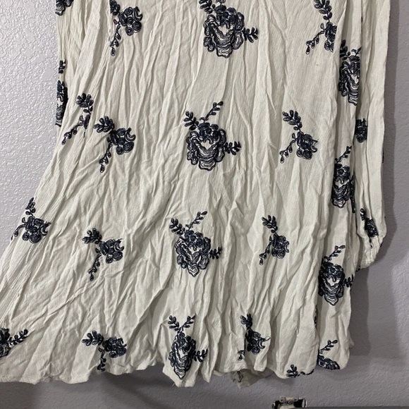 Free People Emma Austin Tunic Floral Embroidered Dress - Picture 5 of 13